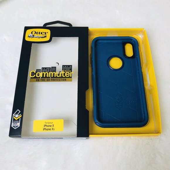 iPhone X/Xs Commuter Otterbox Blazer Blue - Picture 3 of 10